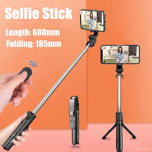 Wireless Bluetooth Selfie Stick Foldable