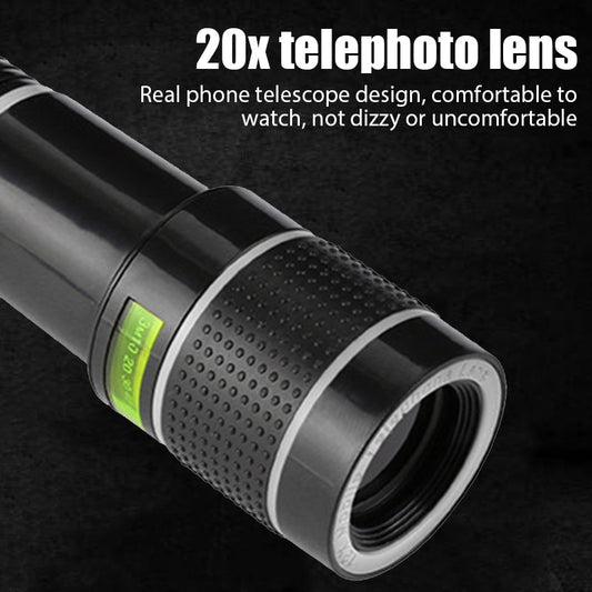 Hd 20x Mobile Phone Lens Camera Telephono Zoom