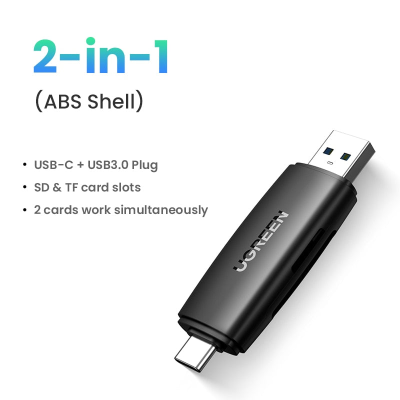 Card Reader USB 3.0 to SD Micro SD TF Memory Card