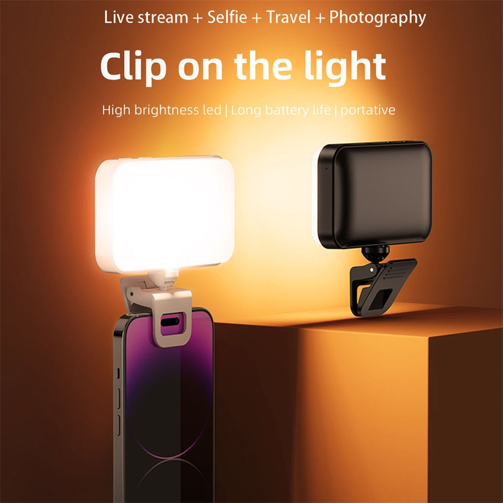 Selfie Light Clip-on LED Light for Phone