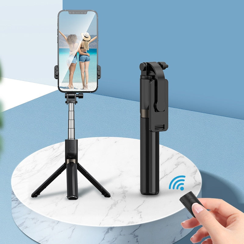 Wireless Bluetooth-Compatible Selfie Stick