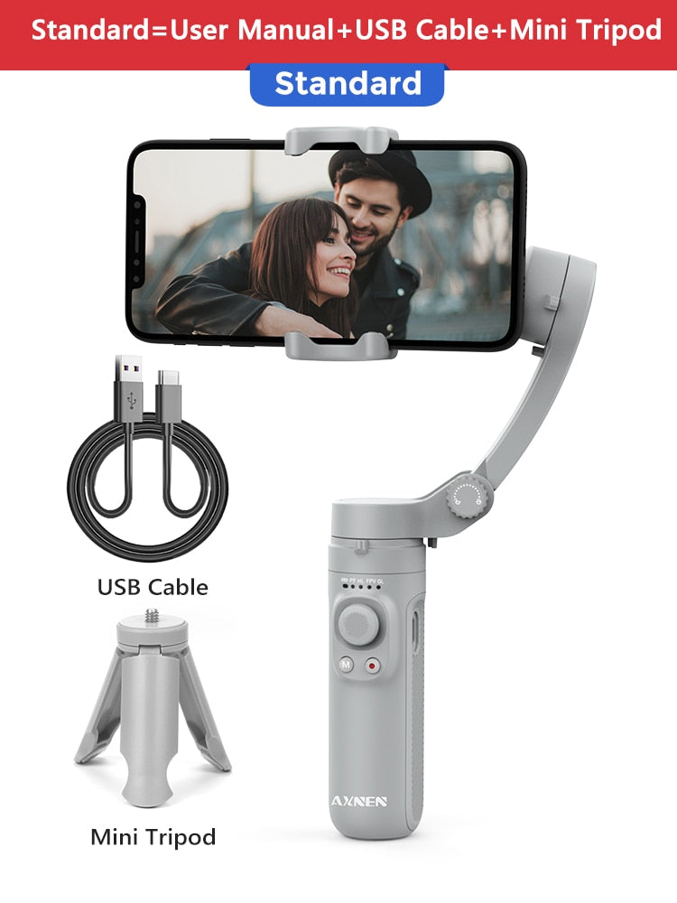 3-Axis Foldable Smartphone Handheld Gimbal